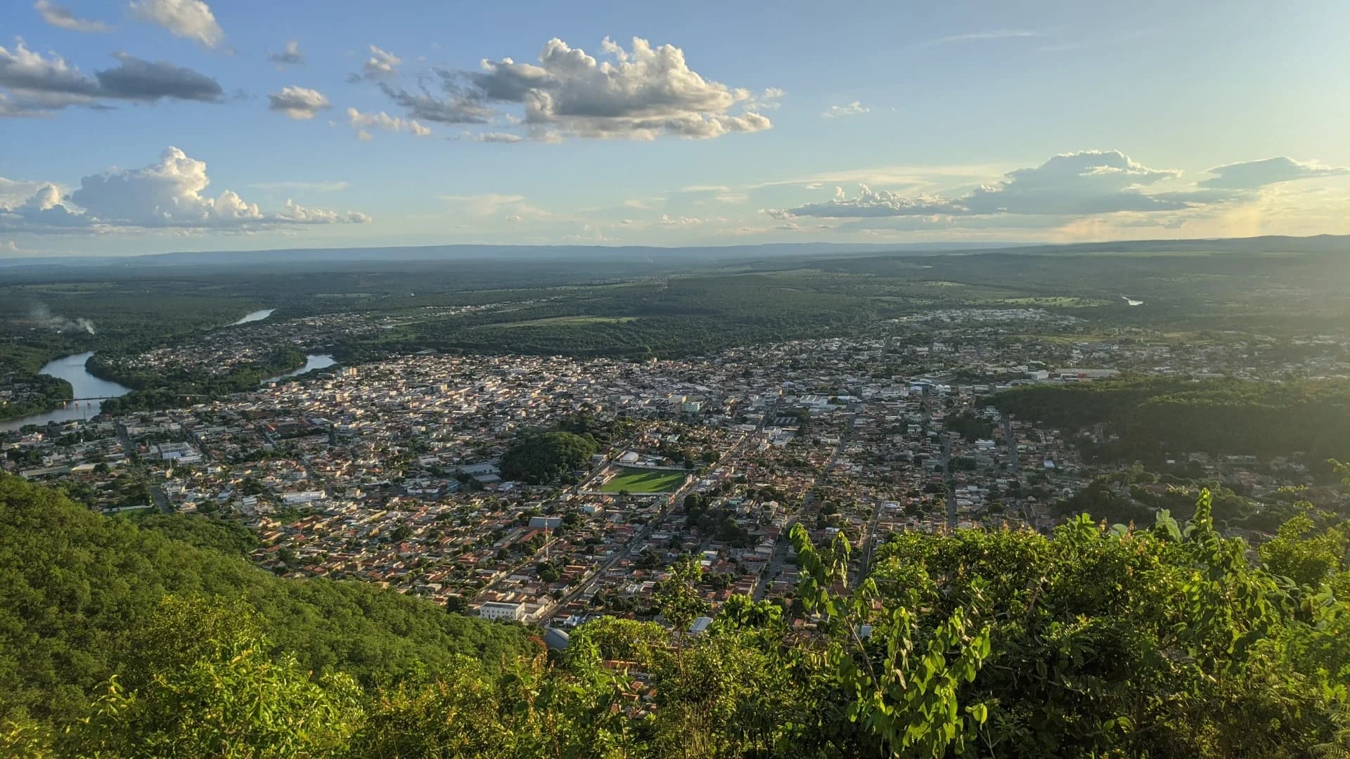 Vista panorâmica da cidade
